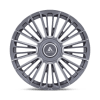 WHEEL AB049 22X9.5 5X120/5.0 ANTH-BRSH 30MM ANTHRACITE BRUSHED
