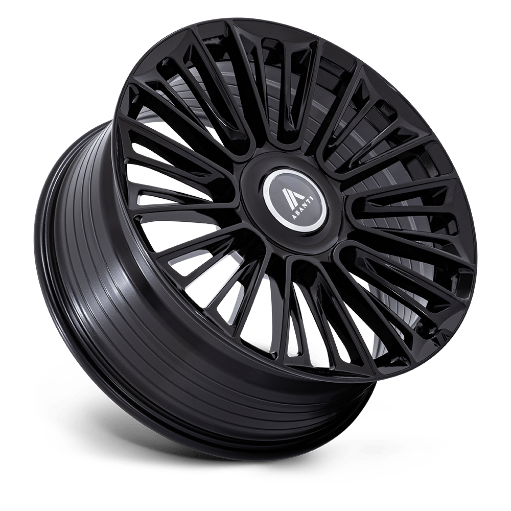 WHEEL AB049 24X10 BLANK G-BLK 20MM (108-150) GLOSS BLACK